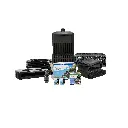 AQUASCAPE PRO MEDIUM PONDLESS WATERFALL KIT 16' STREAM W/AQUASURGE 2000-4000 ADJUSTABLE FLOW POND PUMP