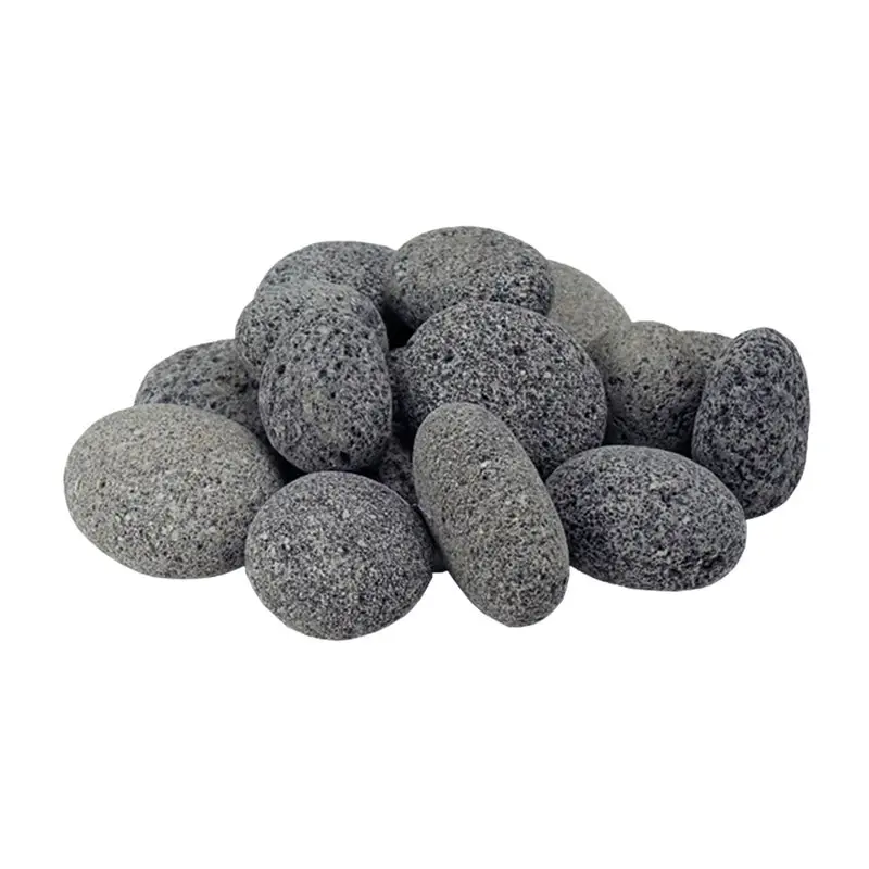 AQUASCAPE MIXED TUMBLED LAVA STONE - 50 LB / 22.7 KG