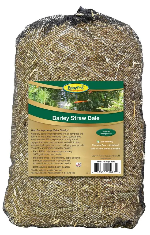Easy Pro EasyPro Barley Straw Bale; Approximately 1 lb. for 1000 gallon pond