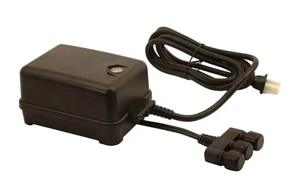 Easy Pro 45 Watt Transformer - Photo eye on; 4, 6, 8 Hours to off - 120 Volt to 12 Volt