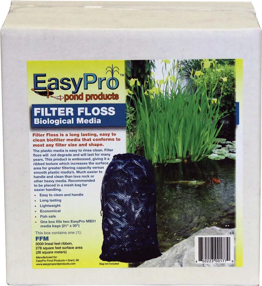 Easy Pro 3000' Roll Filter Floss Bio-Media