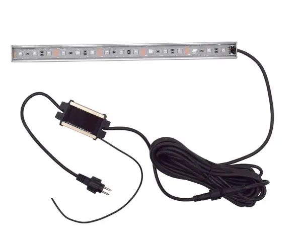 Easy Pro Blue LED Strip light, 11" long, 15' cord 12v includes 10watt transformer