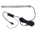 Easy Pro Blue LED Strip light, 11" long, 15' cord 12v includes 10watt transformer