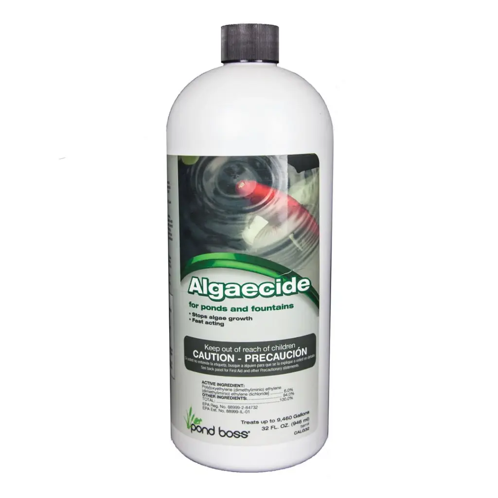 POND BOSS ALGAECIDE FOR POND & FOUNTAINS 32 OZ. (POBCALG32)