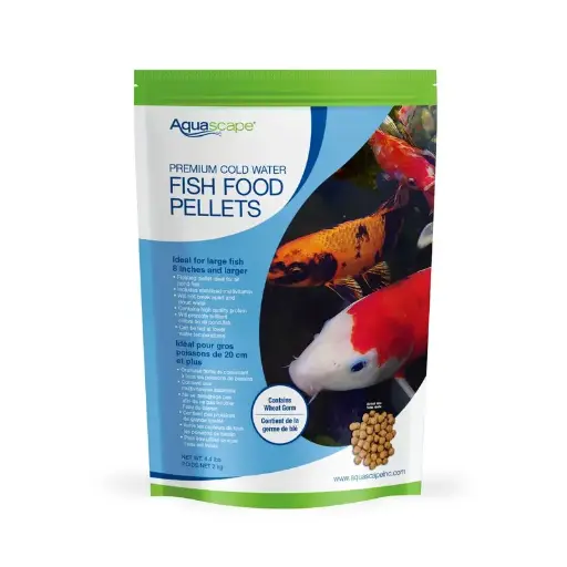 [AQS98872] AQUASCAPE PREMIUM COLD WATER FISH FOOD-LARGE PELLETS - 4.4 LB / 2 KG