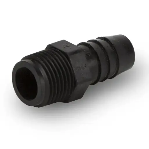 [AQS99147] AQUASCAPE MALE ADAPTER 3/8" MPT X 1/2" BARB