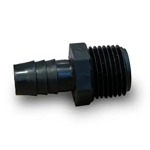 [AQS99149] AQUASCAPE MALE ADAPTER 1/2" MPT X 1/2" BARB