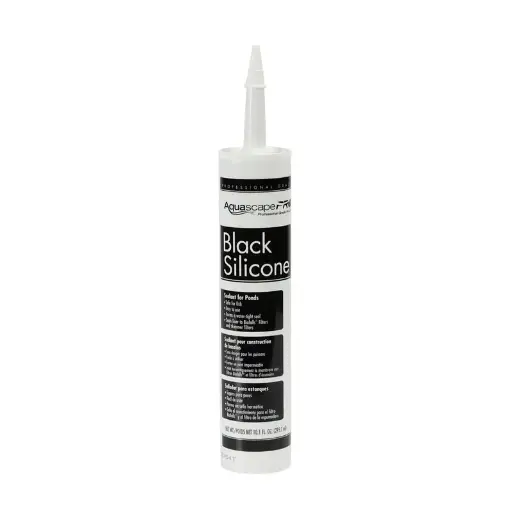 [AQSPRO29186] AQUASCAPE PRO SILICONE SEALANT TUBE-BLACK - 10.1 OZ / 316 ML