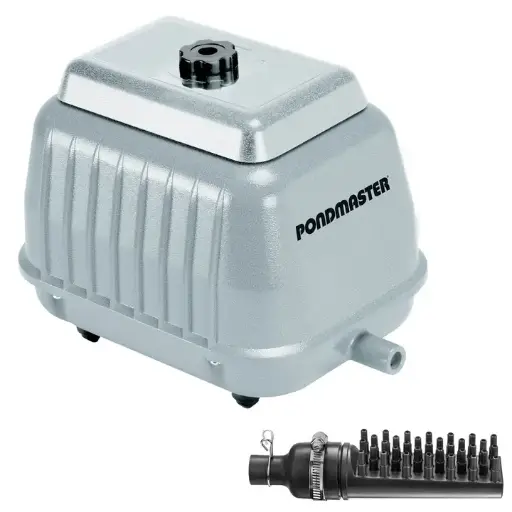 [SU04580] Pondmaster AP-100 8900 CU. IN./MIN. Air Pump w/Diffuser 6ft