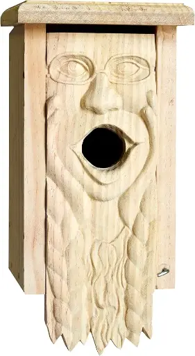 [WEWDCW] Welliver Outdoors Carved Bluebird House - Mother Earth