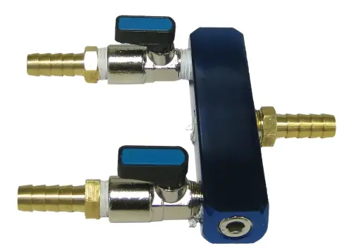 [EAPR2WAY1] Easy Pro Two-way air splitter 3/8" x 3/8" (for rocking piston compressors)