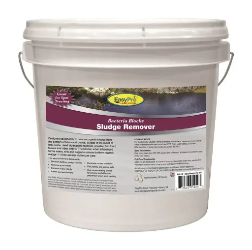 [EAPRABL10] Easy Pro Sludge Remover Bacteria, 10 lb. pail, 1 oz. blocks - Approx. 160 blocks