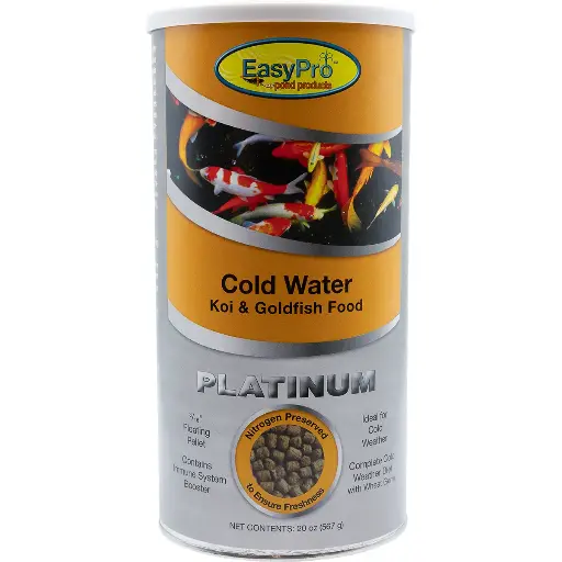 [EAPRCWF1] Easy Pro EasyPro Platinum Koi & Goldfish Food - Cold Weather Food, 20oz canister