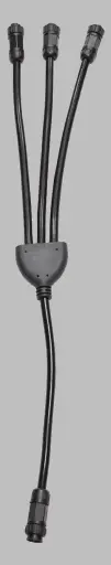 [EAPRFCR13] Easy Pro Splitter for 5 pin low voltage RGBW LED systems - 1 x 3 with quick connections