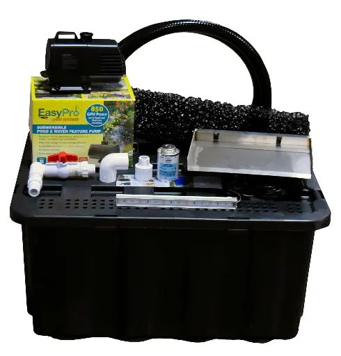 [EAPRHB11KB] Easy Pro Vianti Falls - 11" Spillway kit w/ Blue LED; includes basin, pump, spillway, plumbing