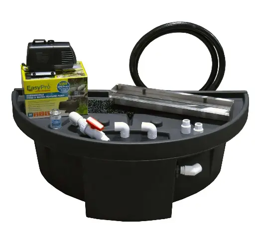 [EAPRHB23KB] Easy Pro Vianti Falls - 23" Spillway kit w/ Blue LED; includes basin, pump, spillway, plumbing
