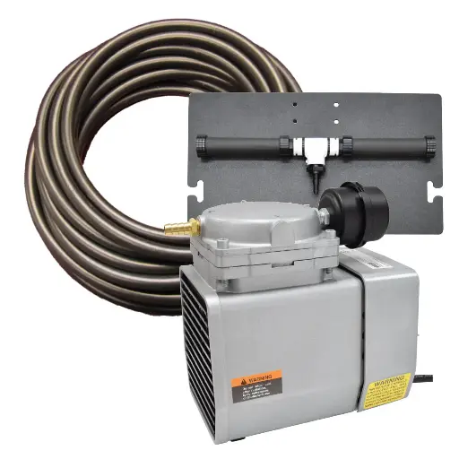 [EAPRPA12WK] Easy Pro Pond Aeration System - 1/8 HP Kit w/ Quick Sink Tubing and SC25 Cabinet