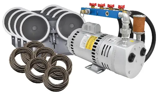 [EAPRPA75W] Easy Pro Rotary Vane Pond Aeration System - 3/4 HP Kit w/ Quick Sink Tubing