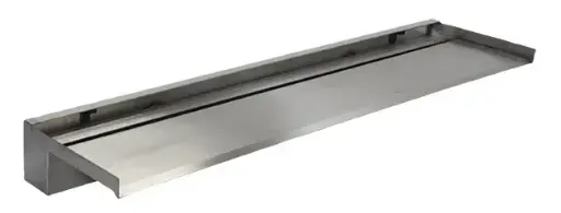 [EAPRSSS635] Easy Pro Vianti Falls Spillway, 35.5" wide, 6" lip, dual 1" fpt inlet, 1800gph recommended