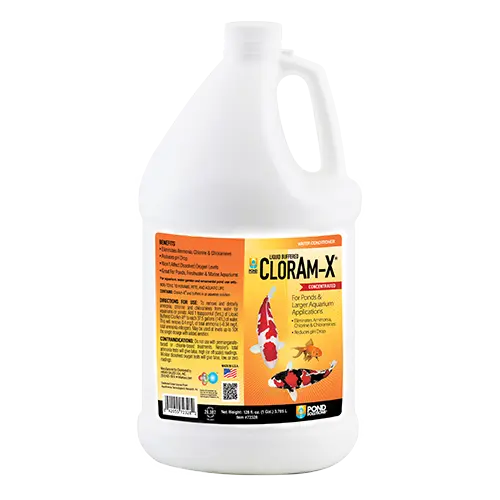 [HIK72328] CLORAM-X® (P) Ammonia Remover Gallon For Ponds