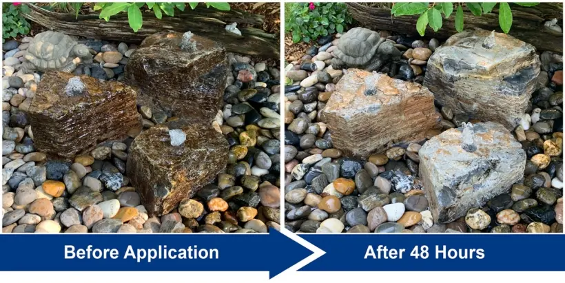 BEFORE-AFTER-Rock-Fountain-Cleaner-820x411.webp