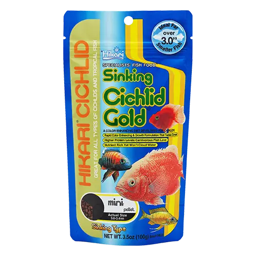 SINKING CICHLID GOLD® Mini 3.5 Oz 