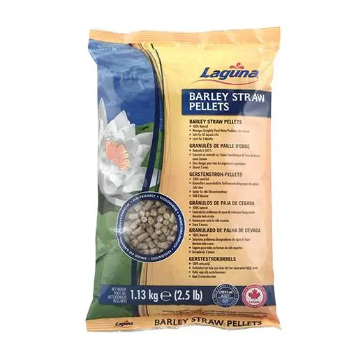Discontinued Laguna Barley Straw Pellets 2.5 lb w/mesh bag