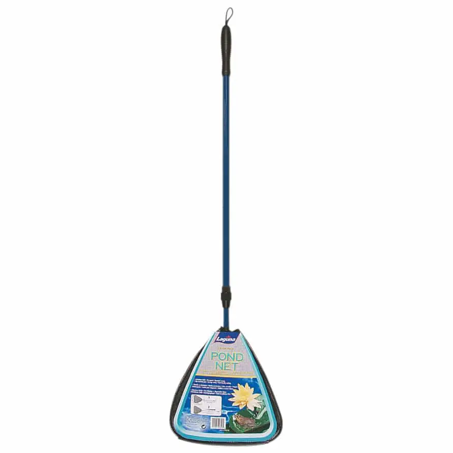 Laguna Pnd Fish Net 14in dia/33in-60in tele hdl