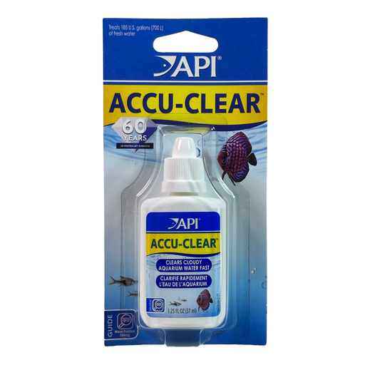 [AP111A] API ACCU-CLEAR Freshwater Aquarium Water Clarifier (1.25 FL OZ)