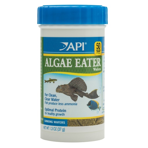 [AP840A] API ALGAE EATER WAFERS Algae Wafer Fish Food (1.3 OZ)