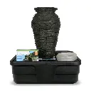 AQUASCAPE STACKED SLATE URN FOUNTAIN KIT - 24" H (61 CM)