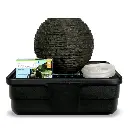 AQUASCAPE STACKED SLATE SPHERE FOUNTAIN KIT - 18" DIA (46 CM)