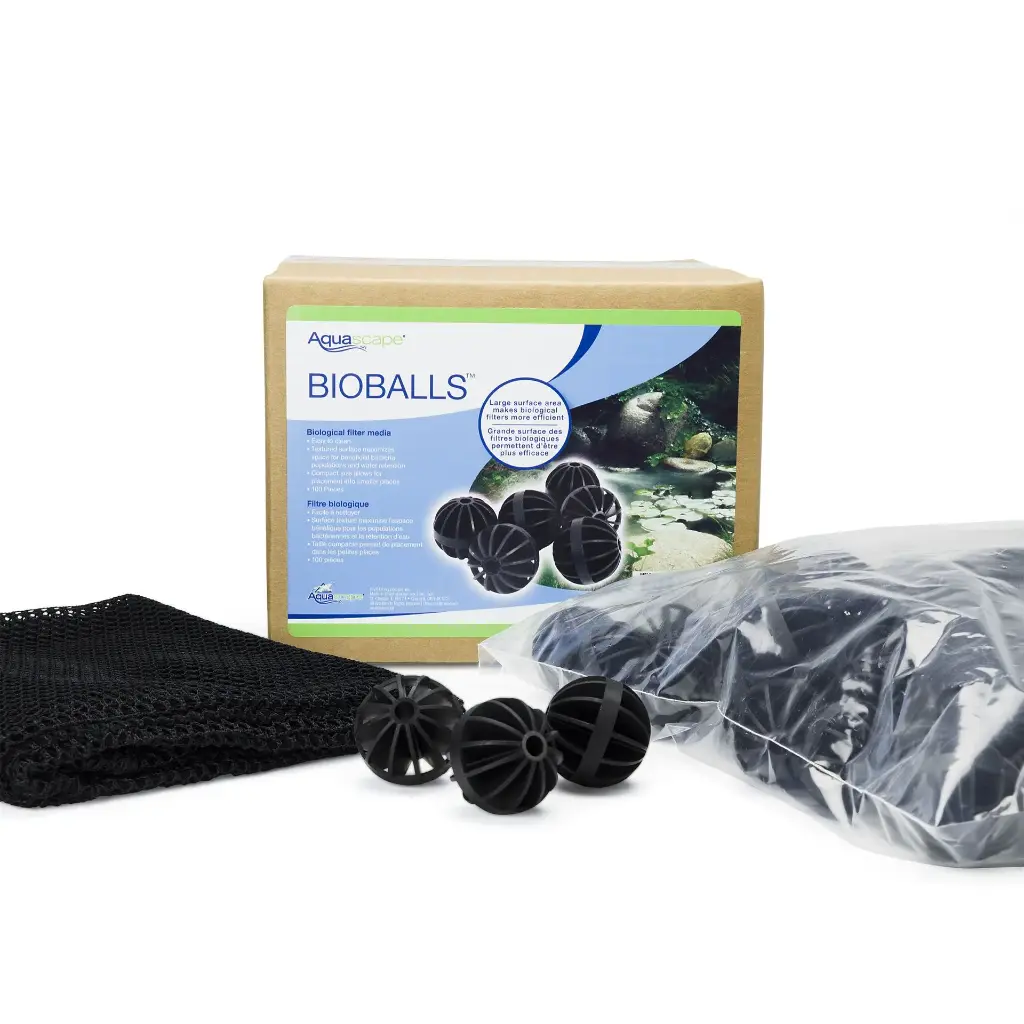 AQUASCAPE BIOBALLS BIOLOGICAL FILTER MEDIA (QTY 100)