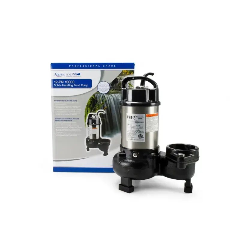 AQUASCAPE PRO 12-PN 10,000 SOLIDS-HANDLING POND PUMP