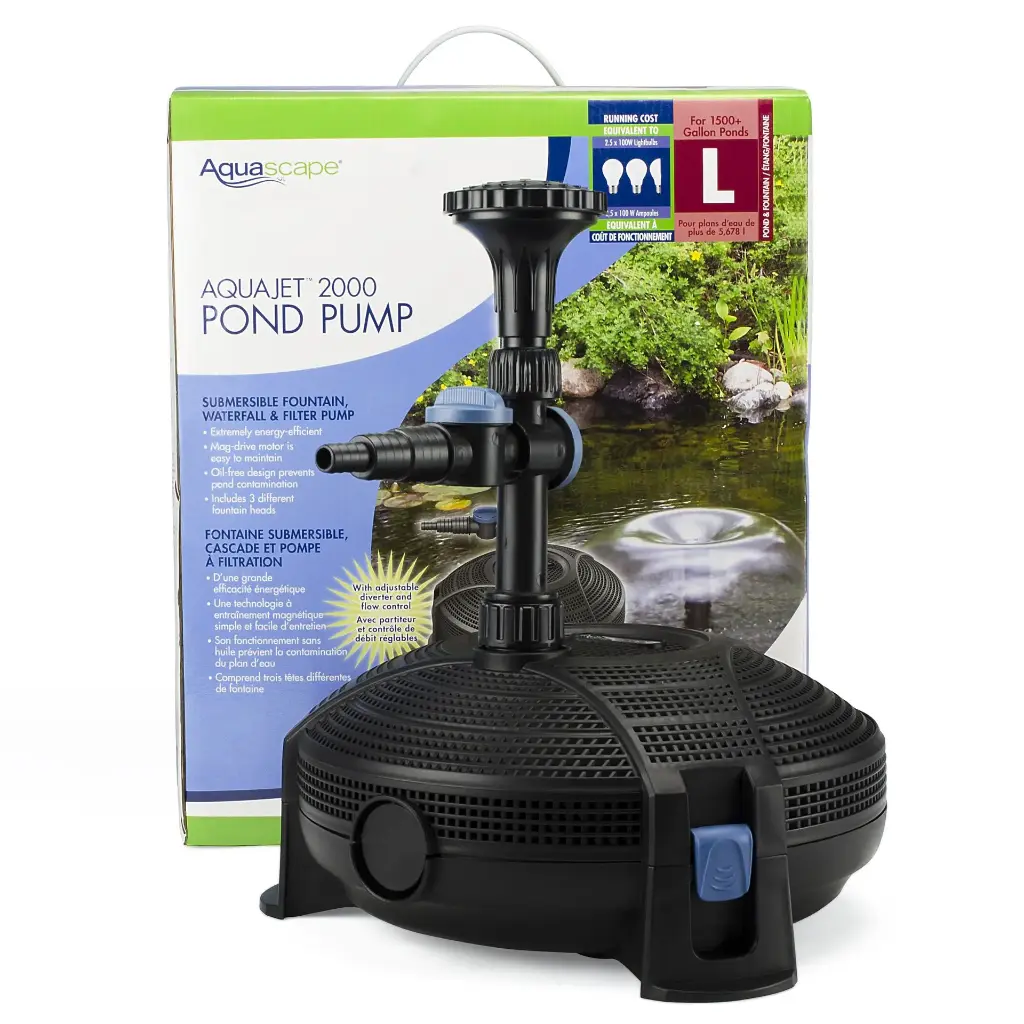 AQUASCAPE AQUAJET 2000 POND PUMP