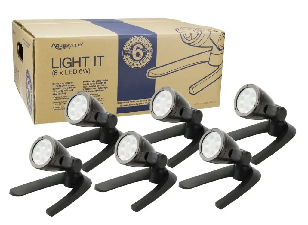 AQUASCAPE SPOTLIGHT - 6-WATT - 6-PACK