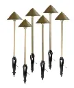 AQUASCAPE DOME TOP PATH AND AREA LANDSCAPE LIGHT - 6-PACK