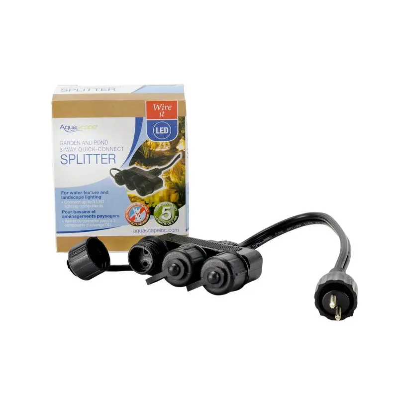 AQUASCAPE LOW VOLTAGE SPLITTER 3-WAY