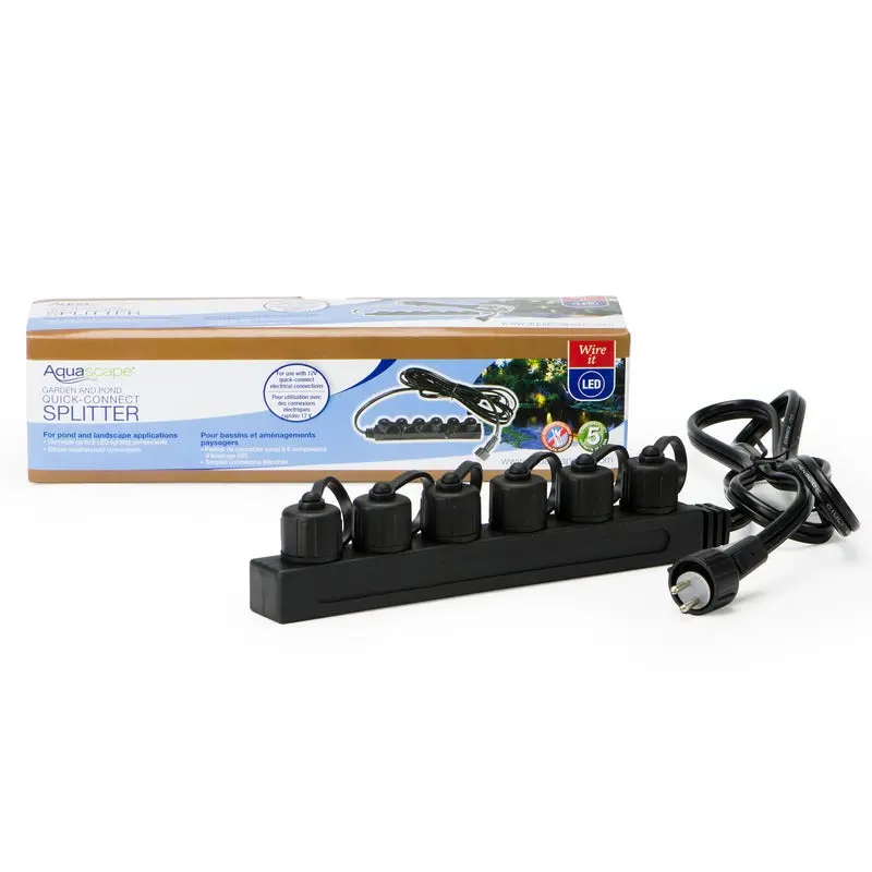 AQUASCAPE LOW VOLTAGE SPLITTER 6-WAY