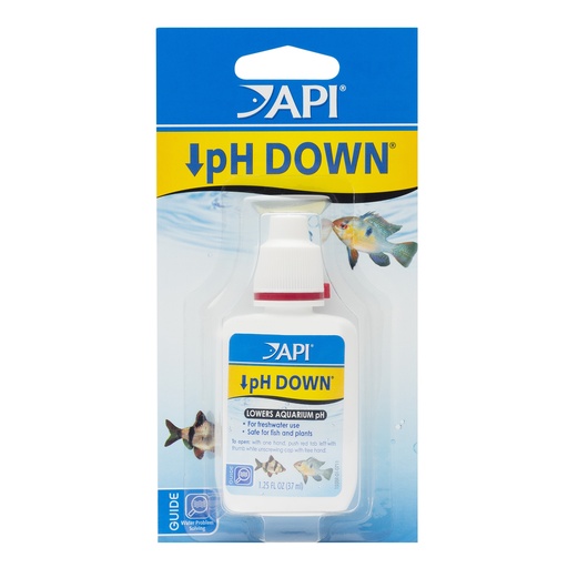 [AP30A] API pH DOWN Freshwater Aquarium Water pH Reducing Solution (1.25 FL OZ)