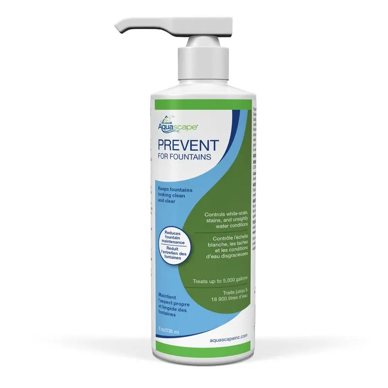 AQUASCAPE PREVENT FOR FOUNTAINS AND WATERFALLS - 8 OZ / 236 ML