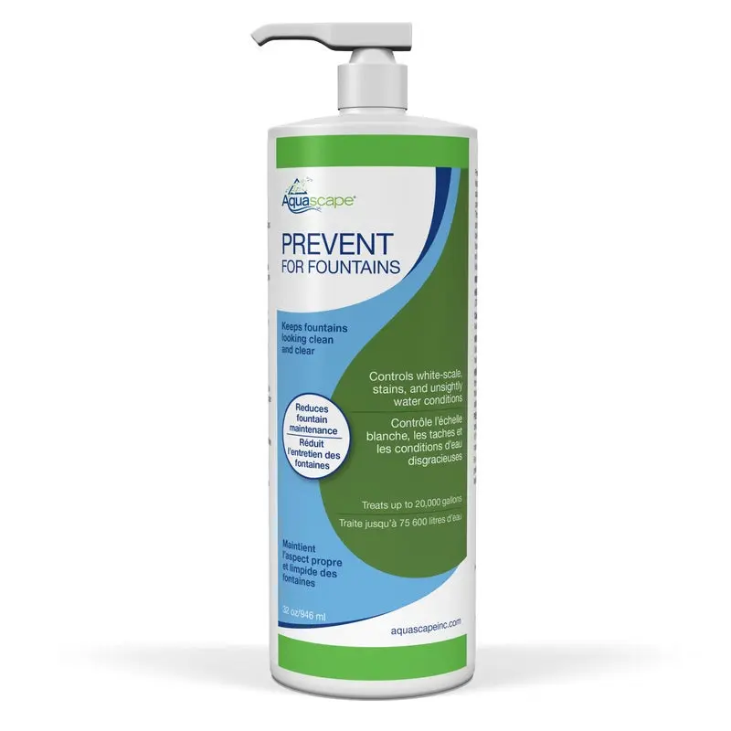 AQUASCAPE PREVENT FOR FOUNTAINS AND WATERFALLS - 32 OZ / 946 ML