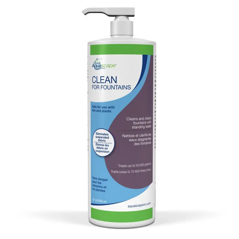 AQUASCAPE CLEAN FOR FOUNTAINS AND WATERFALLS - 32 OZ / 946 ML
