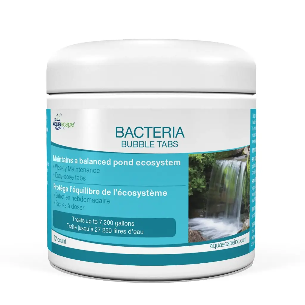 AQUASCAPE BACTERIA BUBBLE TABS - 72-TABS