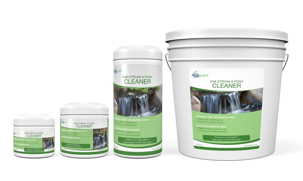AQUASCAPE SAB STREAM & POND CLEANER - 7 LB / 3.2 KG
