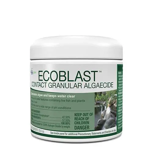 AQUASCAPE ECOBLAST CONTACT GRANULAR ALGAECIDE - 8.8 OZ / 250 G
