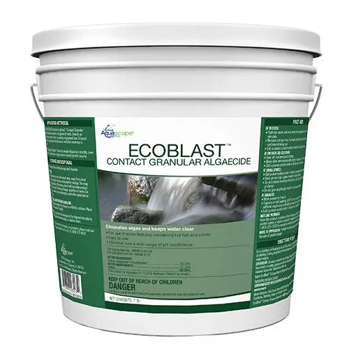 AQUASCAPE ECOBLAST CONTACT GRANULAR ALGAECIDE - 7 LB / 3.2 KG