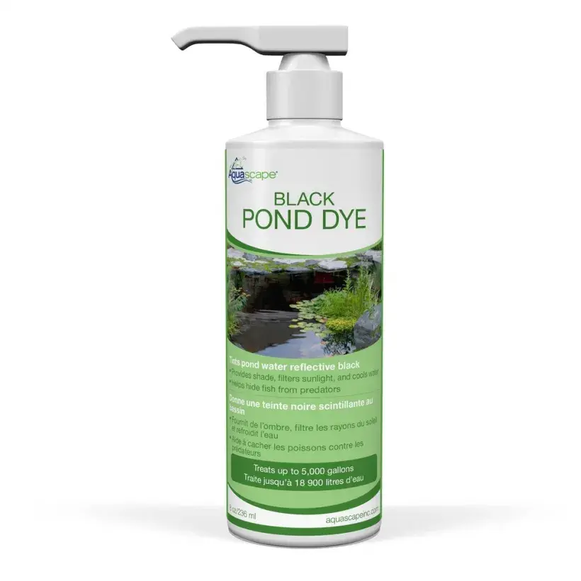 AQUASCAPE BLACK POND DYE - 8 OZ / 236 ML