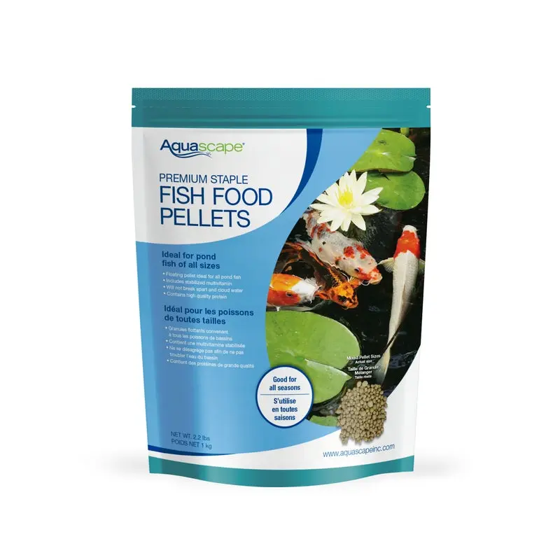 Aquascape 81051 Premium Staple Fish Food Mixed Pellets - 1 kg.