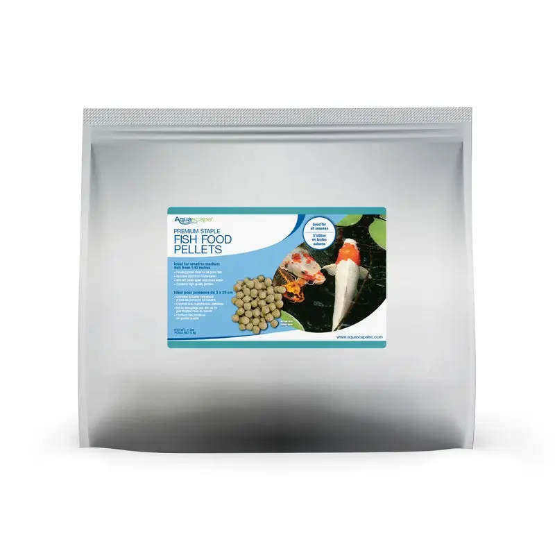 AQUASCAPE PREMIUM STAPLE FISH FOOD-LARGE PELLETS - 11 LB / 5 KG